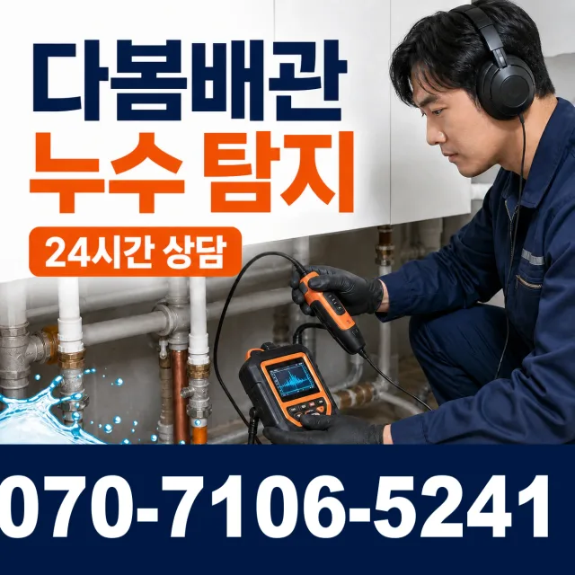전남광주 신안군 하의면 개도길 수도누수 상담 이미지 5